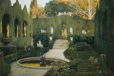 Gardens of Aranjuez-Santiago Rusinol-Art Print