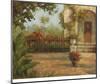 Santiago's Courtyard-Enrique Bolo-Mounted Art Print