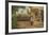 Santiago's Courtyard-Enrique Bolo-Framed Art Print