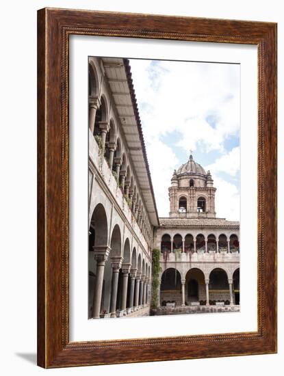 Santo Domingo Church at the Qorikancha, Cuzco, UNESCO World Heritage Site, Peru, South America-Yadid Levy-Framed Photographic Print