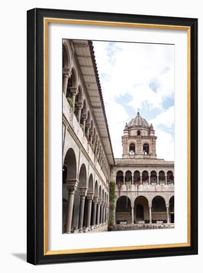 Santo Domingo Church at the Qorikancha, Cuzco, UNESCO World Heritage Site, Peru, South America-Yadid Levy-Framed Photographic Print