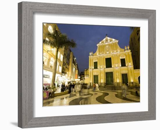 Santo Domingo Church, Old City of Macau, China-Michele Falzone-Framed Photographic Print