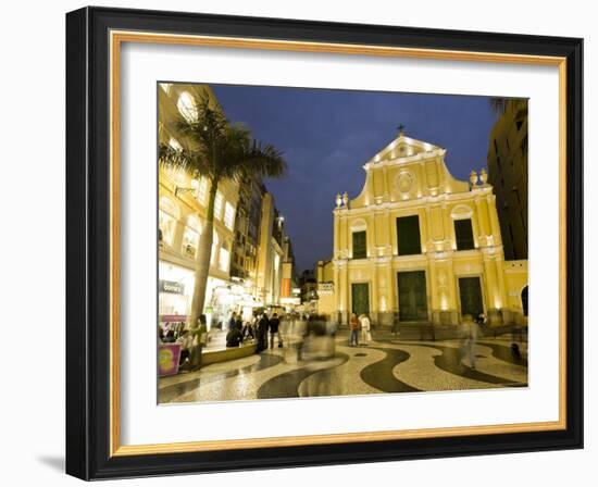 Santo Domingo Church, Old City of Macau, China-Michele Falzone-Framed Photographic Print