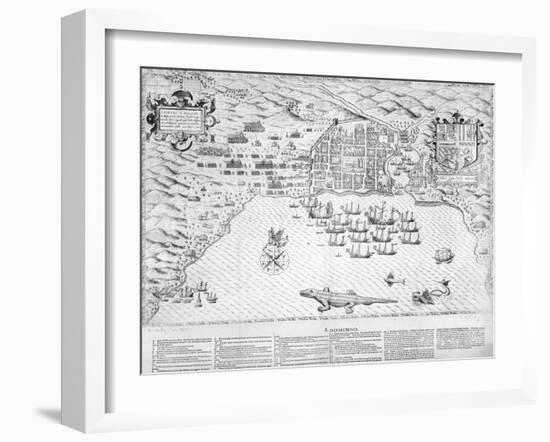 Santo Domingo-null-Framed Giclee Print