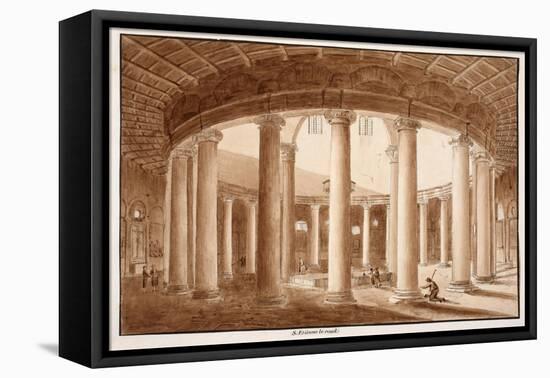 Santo Stefano Rotondo, 1833-Agostino Tofanelli-Framed Premier Image Canvas