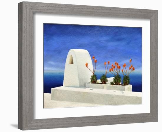 Santorini 11, 2010-Trevor Neal-Framed Giclee Print