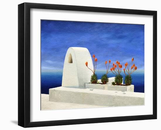 Santorini 11, 2010-Trevor Neal-Framed Giclee Print