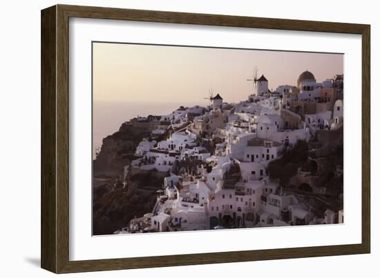 Santorini 1-Chris Bliss-Framed Photographic Print