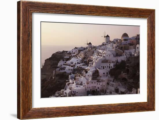 Santorini 1-Chris Bliss-Framed Photographic Print
