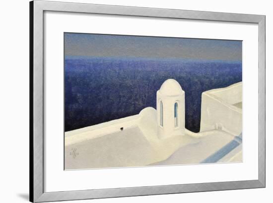 Santorini 3, 2010-Trevor Neal-Framed Giclee Print