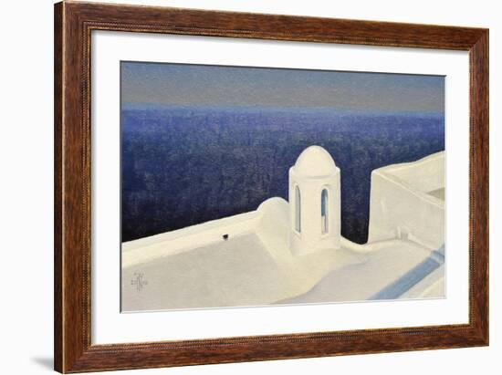 Santorini 3, 2010-Trevor Neal-Framed Giclee Print