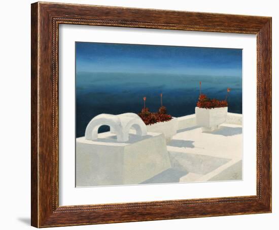 Santorini 5, 2010-Trevor Neal-Framed Giclee Print