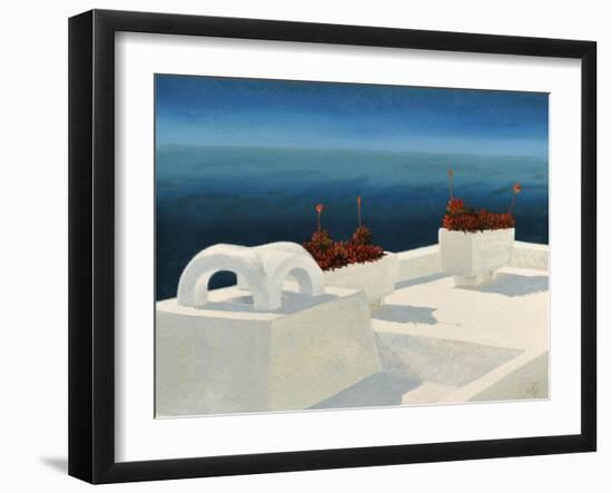 Santorini 5, 2010-Trevor Neal-Framed Giclee Print