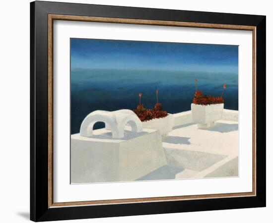 Santorini 5, 2010-Trevor Neal-Framed Giclee Print