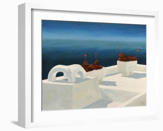 Santorini 5, 2010-Trevor Neal-Framed Giclee Print