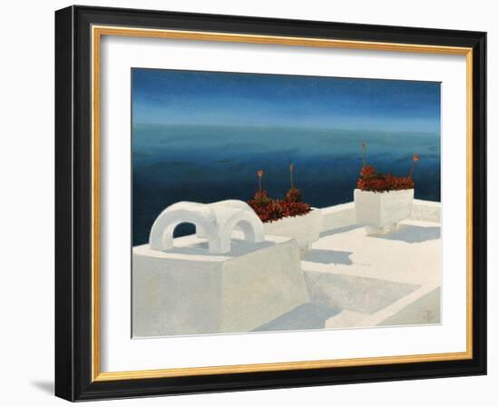 Santorini 5, 2010-Trevor Neal-Framed Giclee Print