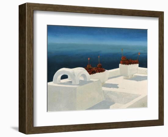 Santorini 5, 2010-Trevor Neal-Framed Giclee Print