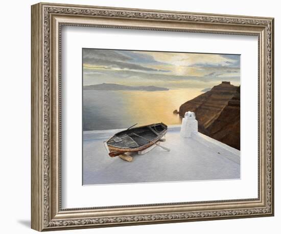 Santorini 7, 2010-Trevor Neal-Framed Giclee Print