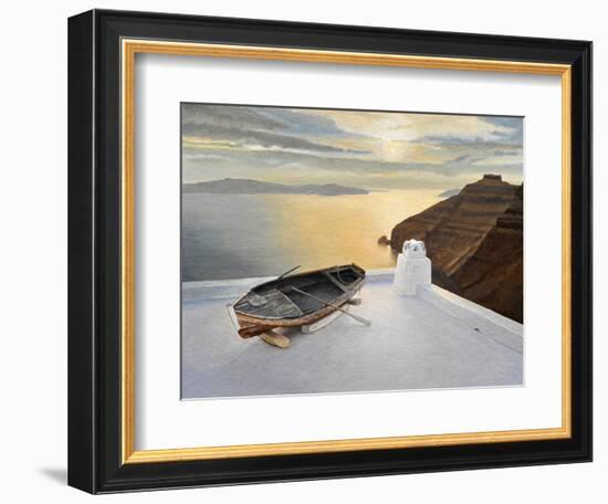 Santorini 7, 2010-Trevor Neal-Framed Giclee Print