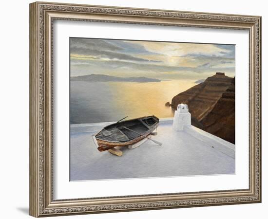 Santorini 7, 2010-Trevor Neal-Framed Giclee Print