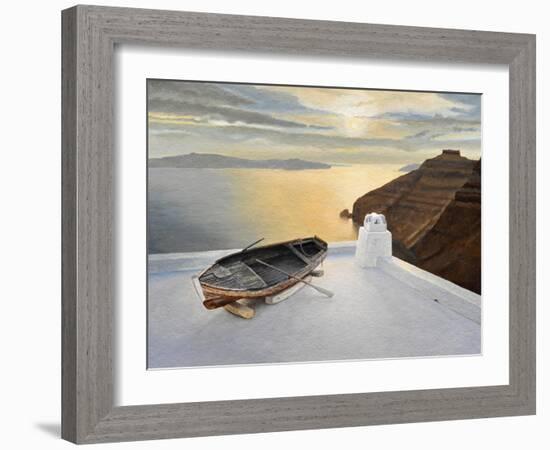 Santorini 7, 2010-Trevor Neal-Framed Giclee Print