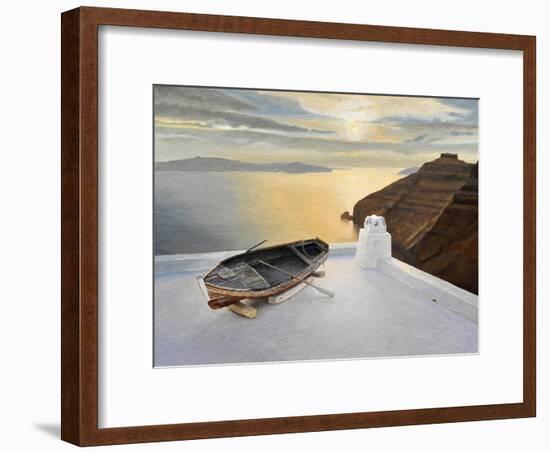 Santorini 7, 2010-Trevor Neal-Framed Giclee Print