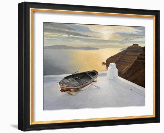 Santorini 7, 2010-Trevor Neal-Framed Giclee Print