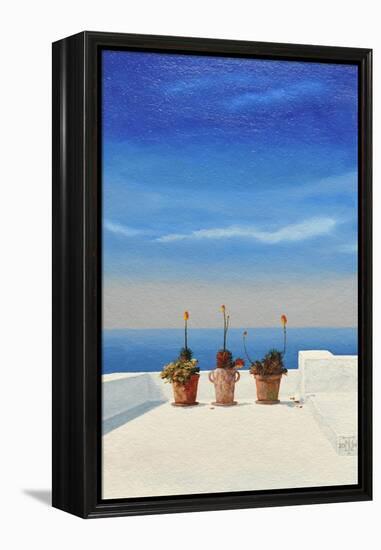 Santorini 8, 2010-Trevor Neal-Framed Premier Image Canvas