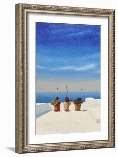 Santorini 8, 2010-Trevor Neal-Framed Giclee Print