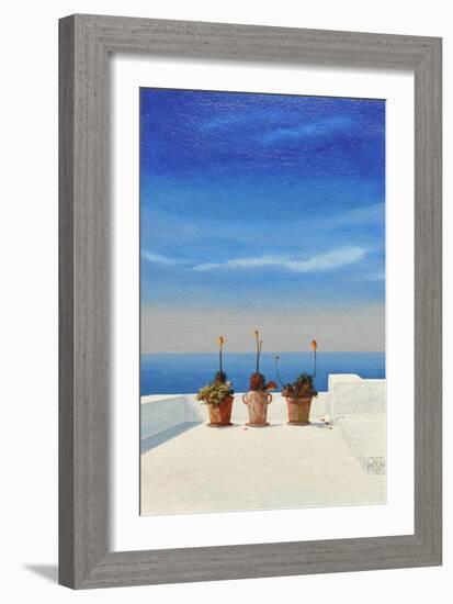 Santorini 8, 2010-Trevor Neal-Framed Giclee Print