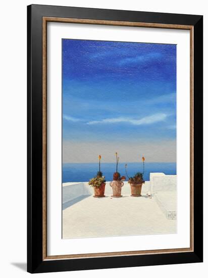 Santorini 8, 2010-Trevor Neal-Framed Giclee Print