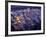 Santorini at Night, Greece-Walter Bibikow-Framed Photographic Print