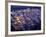 Santorini at Night, Greece-Walter Bibikow-Framed Photographic Print