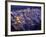 Santorini at Night, Greece-Walter Bibikow-Framed Photographic Print