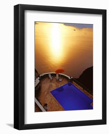 Santorini, Cyclades, Greek Islands, Greece, Europe-Papadopoulos Sakis-Framed Photographic Print