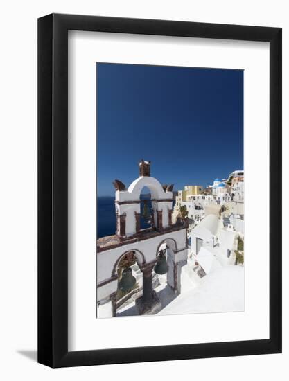 Santorini, Cyclades, Greek Islands, Greece, Europe-Sakis Papadopoulos-Framed Photographic Print