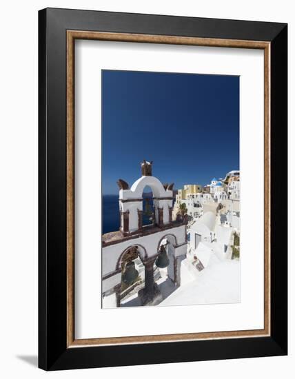 Santorini, Cyclades, Greek Islands, Greece, Europe-Sakis Papadopoulos-Framed Photographic Print