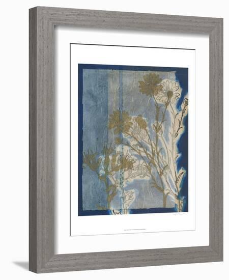 Santorini Floral I-Megan Meagher-Framed Art Print