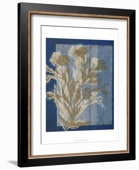 Santorini Floral II-Megan Meagher-Framed Art Print