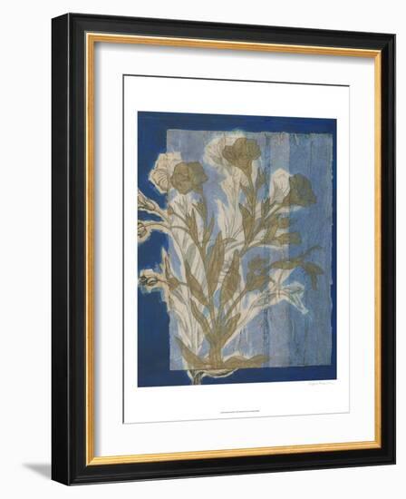 Santorini Floral II-Megan Meagher-Framed Art Print