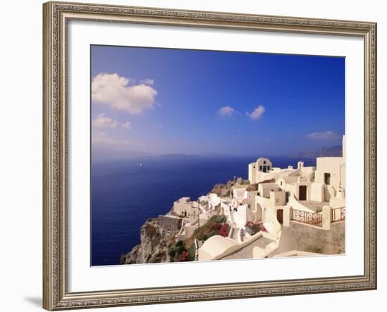 Santorini, Greece-Walter Bibikow-Framed Photographic Print