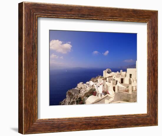 Santorini, Greece-Walter Bibikow-Framed Photographic Print