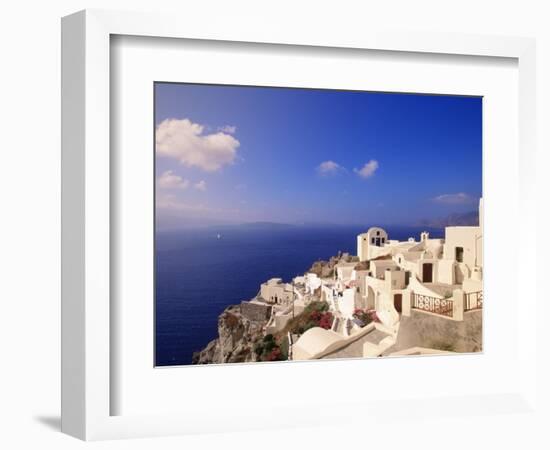 Santorini, Greece-Walter Bibikow-Framed Photographic Print