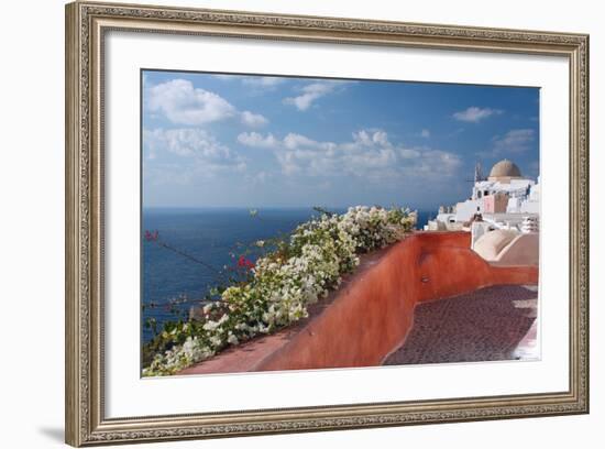 Santorini, Greece-Dikti-Framed Photographic Print