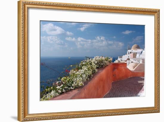 Santorini, Greece-Dikti-Framed Photographic Print
