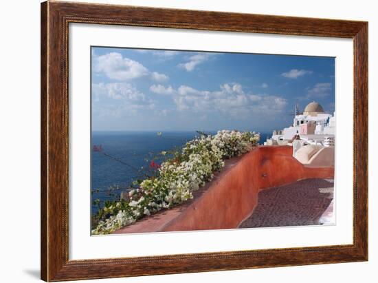 Santorini, Greece-Dikti-Framed Photographic Print