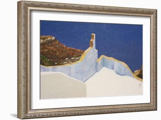 Santorini I, 2010-Trevor Neal-Framed Giclee Print