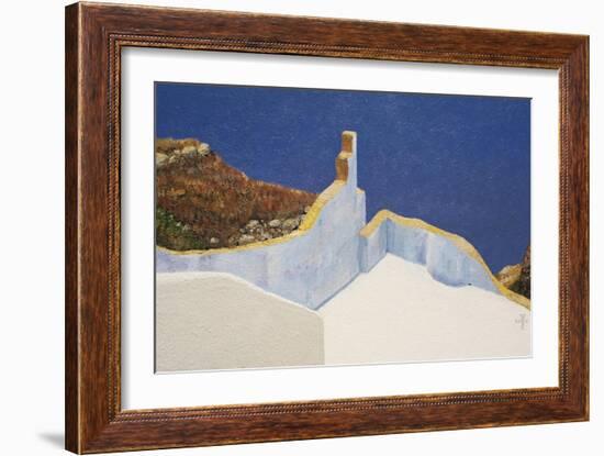 Santorini I, 2010-Trevor Neal-Framed Giclee Print