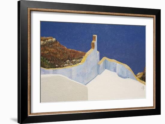 Santorini I, 2010-Trevor Neal-Framed Giclee Print