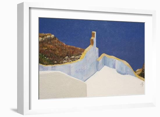 Santorini I, 2010-Trevor Neal-Framed Giclee Print